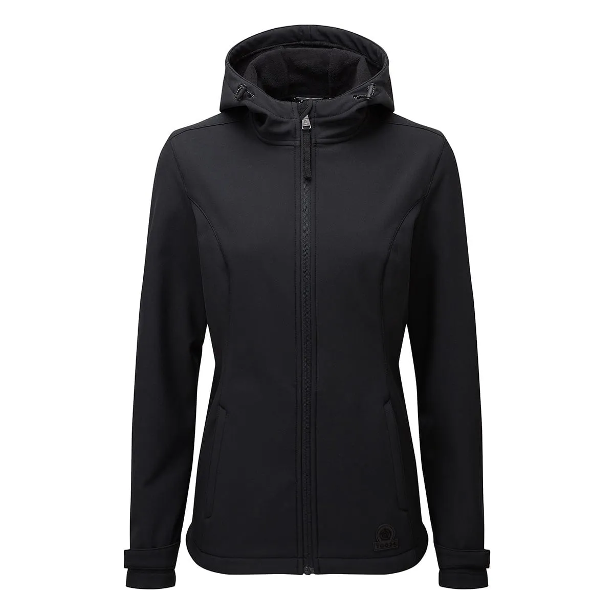 Valley Womens Softshell Hoody - Black