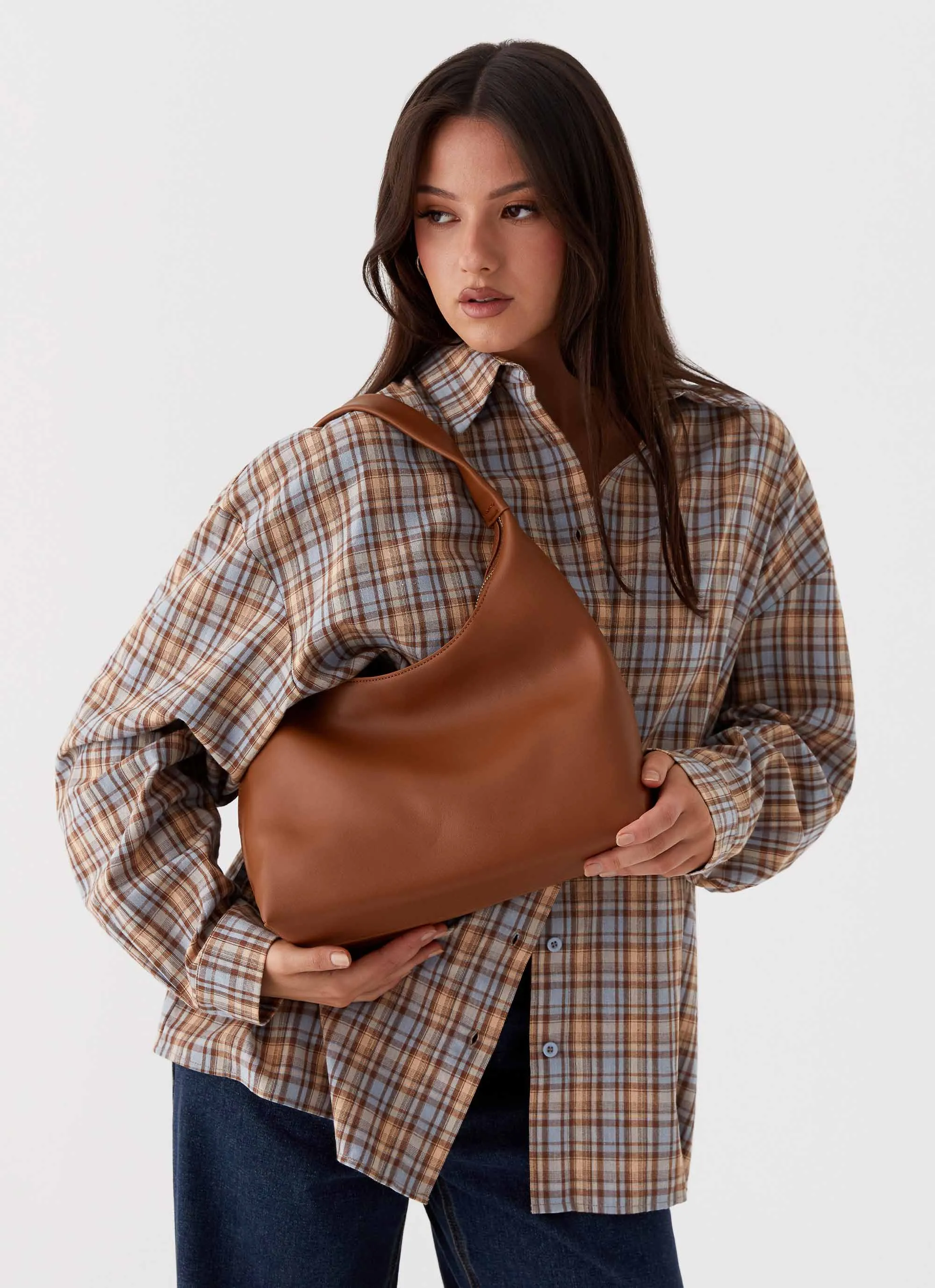 Whitney Shoulder Bag - Brown