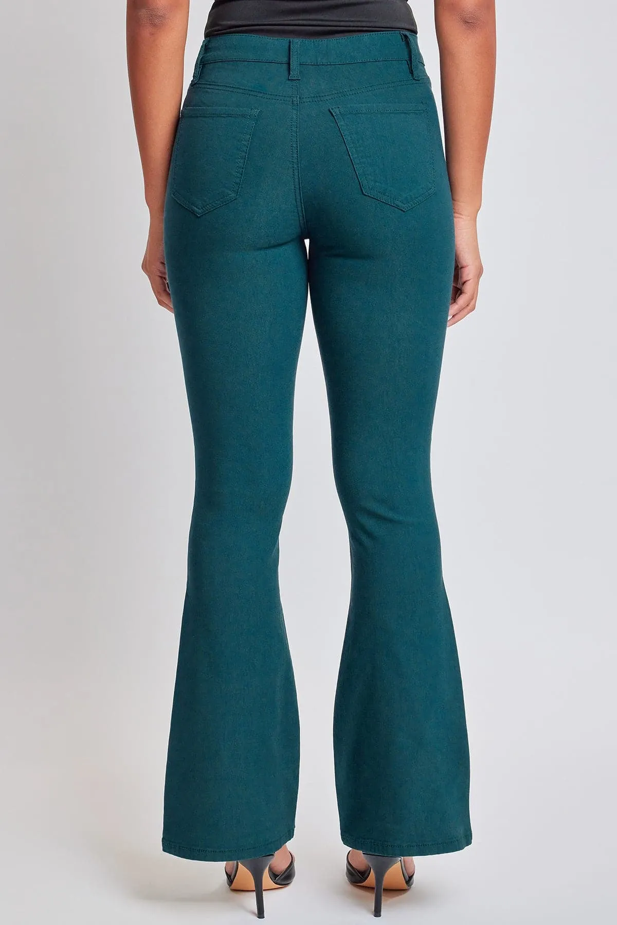 Women's Hyperstretch Flare Pants, Blue Steel